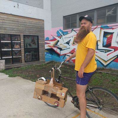 Beard Balm Founder Delivers The Goods And Builds Sales By Bike