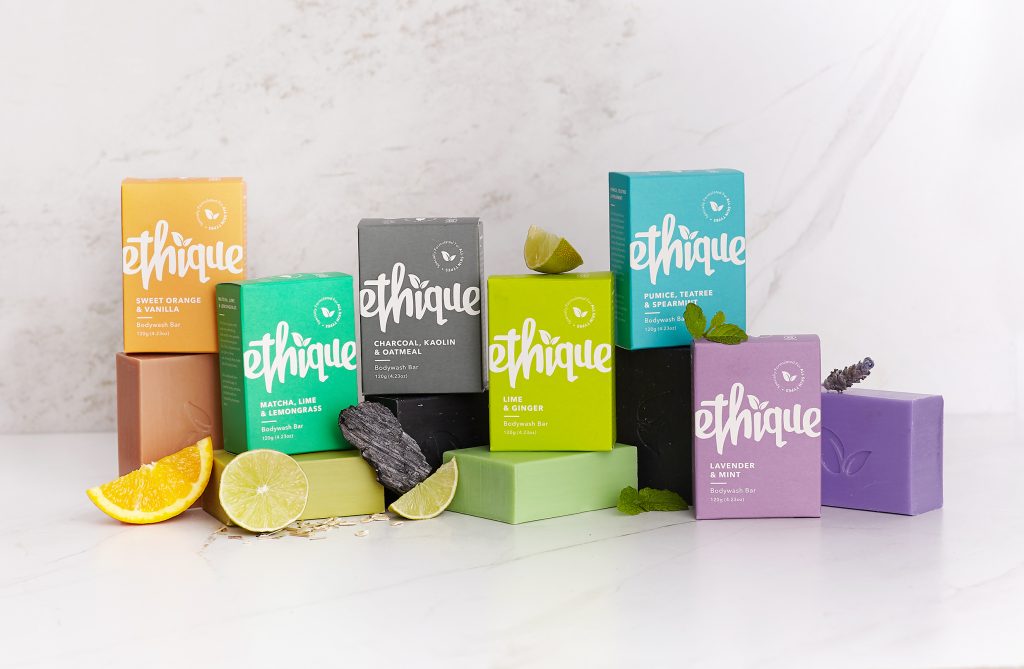 Ethique recently landed in around 50 stores at Target in the United States and 840 stores at Holland & Barrett in the United Kingdom.